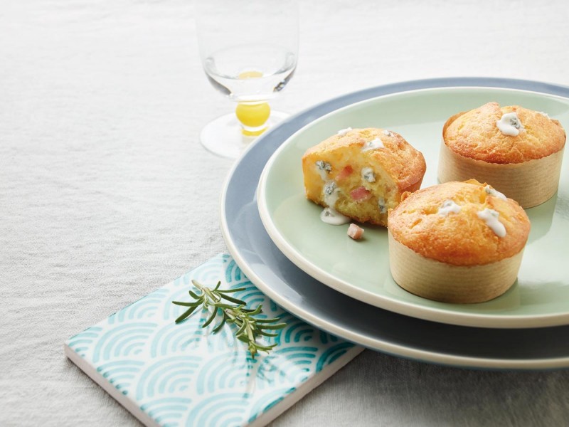 Muffin pancetta e Gorgonzola DOP