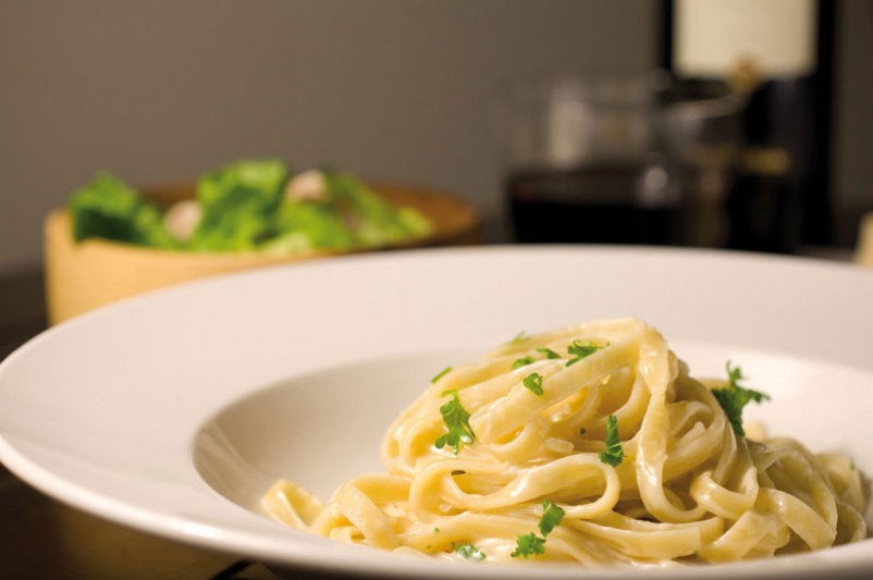 Fettuccine di pasta all’uovo fresca con Asiago Stagionato DOP e burro